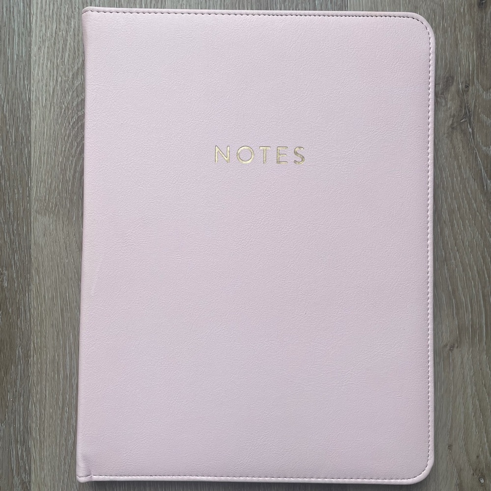 NWOT Eccolo World Traveler Leatherette Notebook
